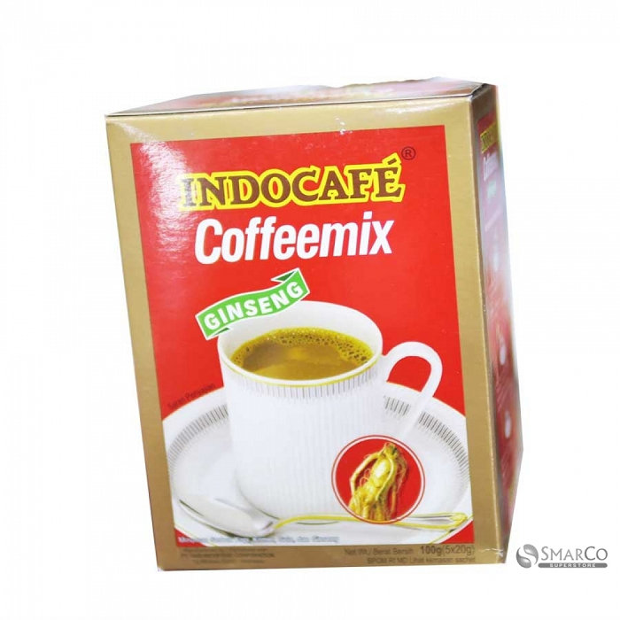 Indocafe Coffee Mix Ginseng ISI 5 Sachet